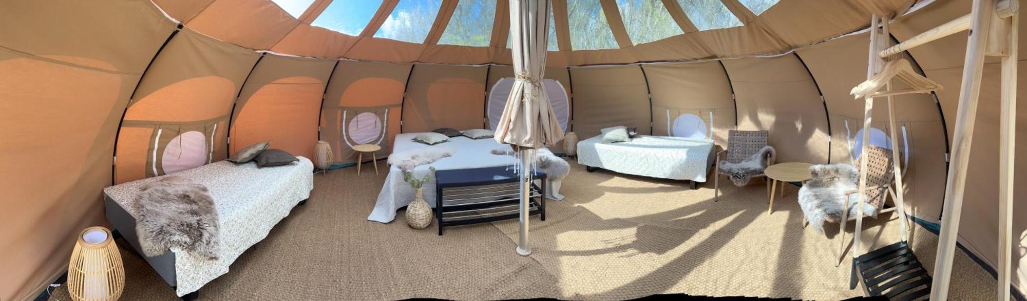 Romantic Luxus Glamping 1 Idestrup Eksteriør bilde
