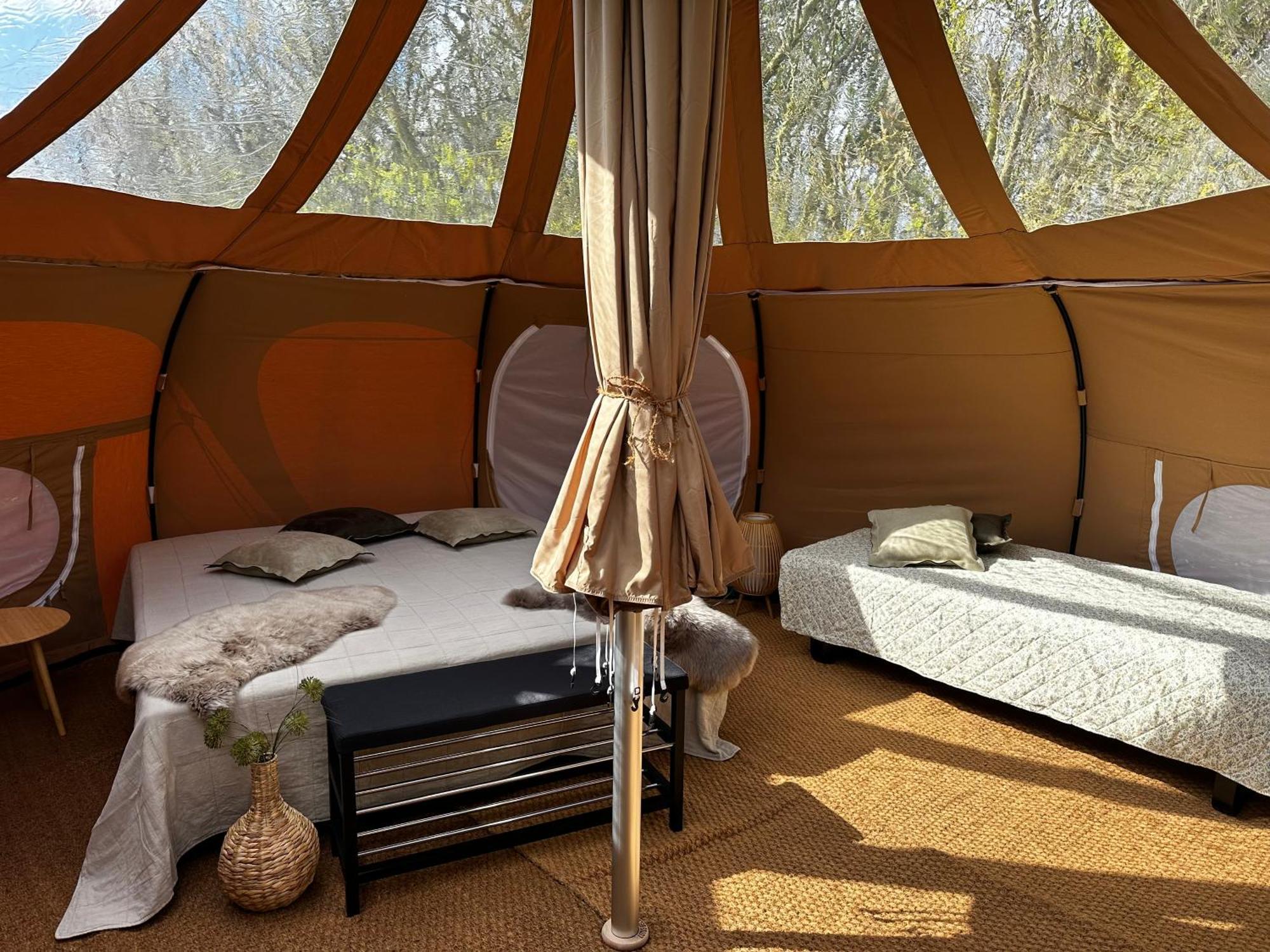 Romantic Luxus Glamping 1 Idestrup Eksteriør bilde