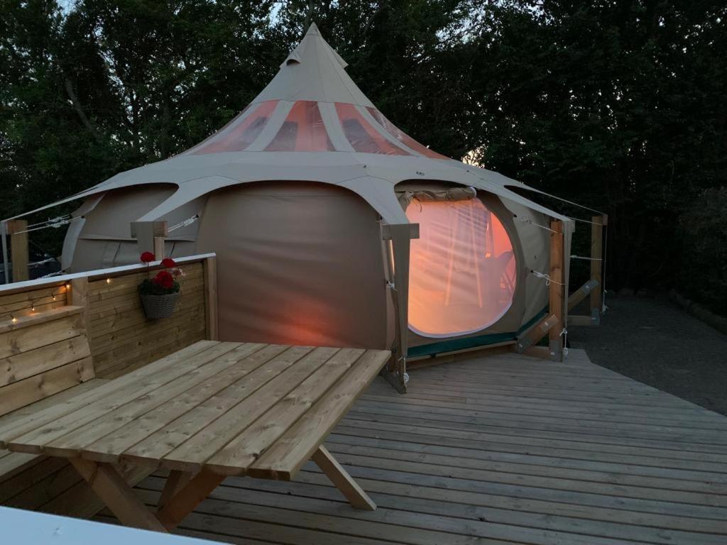 Romantic Luxus Glamping 1 Idestrup Eksteriør bilde