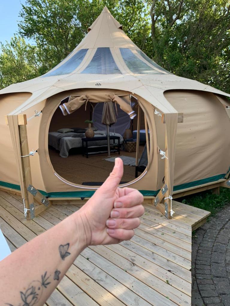 Romantic Luxus Glamping 1 Idestrup Eksteriør bilde
