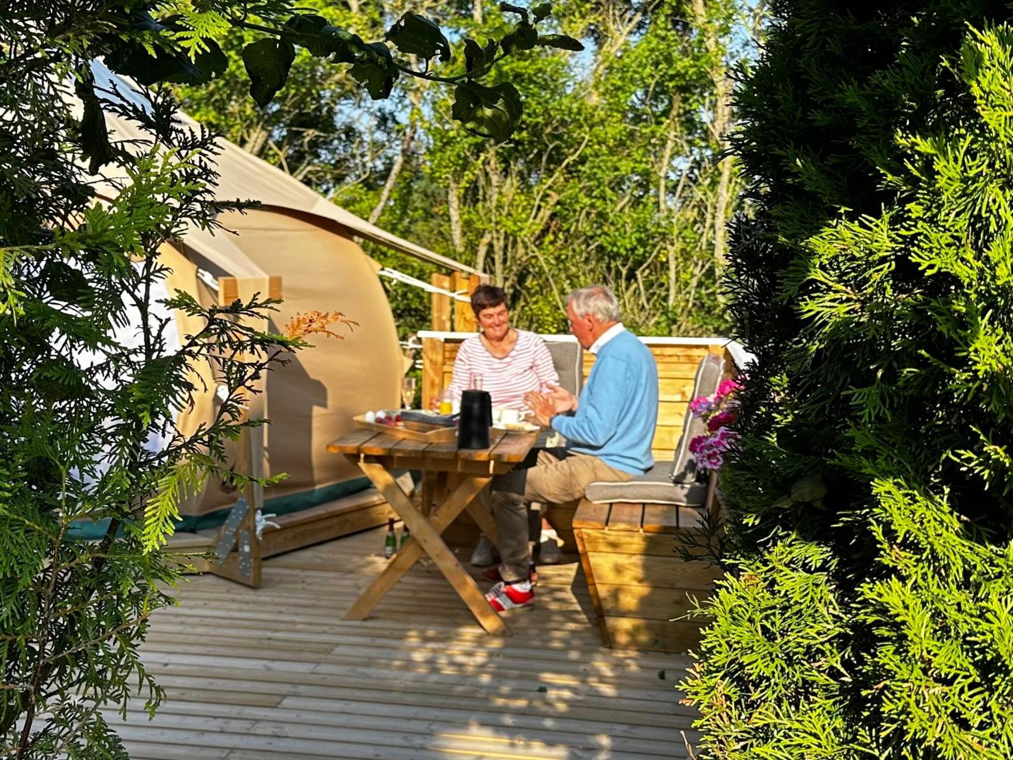 Romantic Luxus Glamping 1 Idestrup Eksteriør bilde